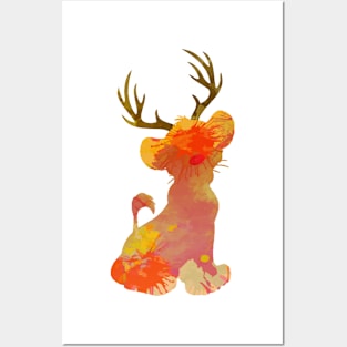 Christmas Inspired Silhouette Posters and Art